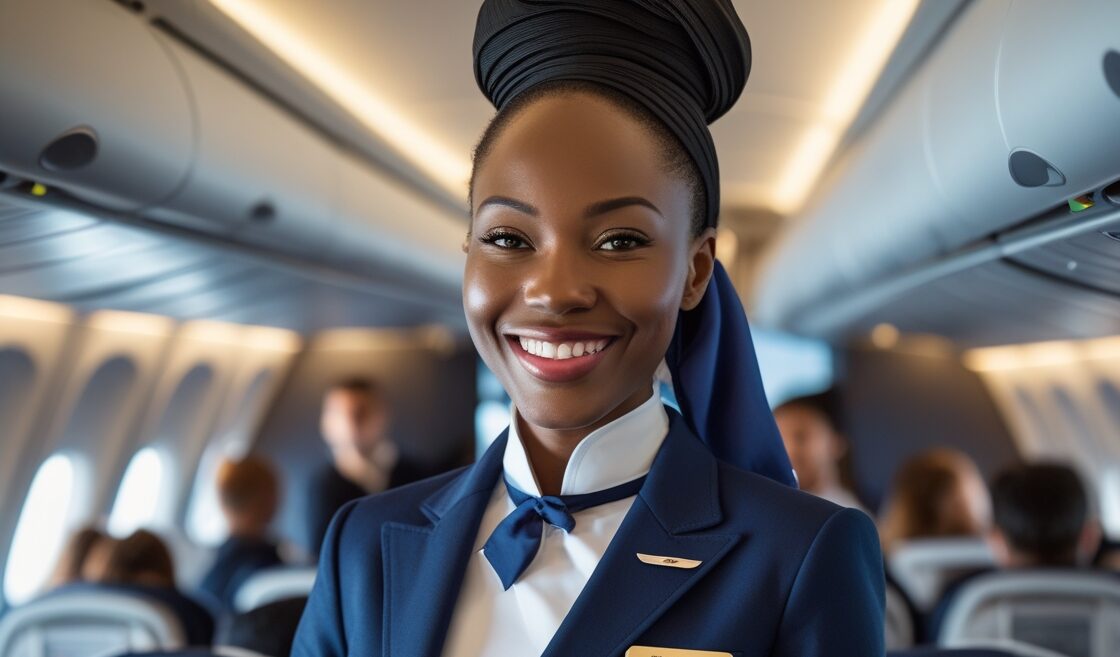 Leonardo_Phoenix_10_confident_and_happy_Black_air_hostess_age_2